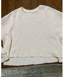 LOWRYS FARM | ワッフルニット(ニット/セーター)