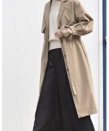 rps | トレンチワンピースコート(シャツワンピース)