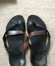レザーサンダル(サンダル)