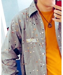 手作りのネームプレート型のブローチ | ブローチ/コサージュ