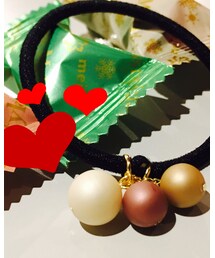 Handmade | 美羽ちゃんの手作りヘアゴム♪(ヘアゴム)