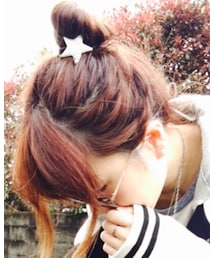 髪型 | アップのおだんご(その他)