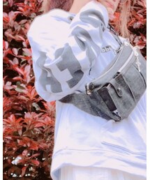 no brand | バックロゴ パーカー(パーカー)