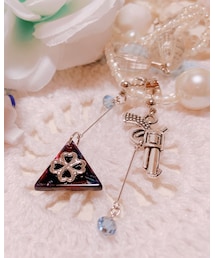 no brand | ハンドメイド (製作者様有)(ピアス（両耳用）)