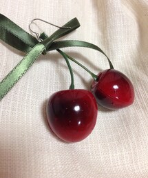 さくらんぼピアス(ピアス（片耳用）)