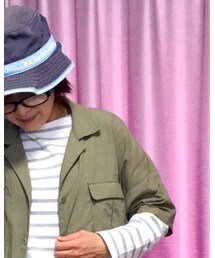 Samansa Mos2 blue | シャツ/ブラウス