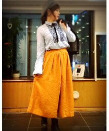 羽織^ ^ | 羽織はユニクロデニムです^ ^(デニムジャケット)