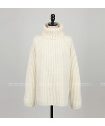  MIAMASVIN自社製作★ラグランタートルニット(ニット/セーター)