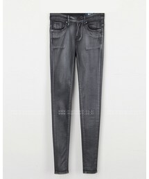 ダークシルバーコーティングパンツ(デニムパンツ)