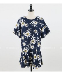 フリルルーズフィットワンピース(ワンピース)