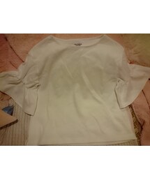 LOWLYS FARM | カリフォルニアコットンソデフリルプルオーバー718
(シャツ/ブラウス)