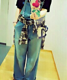 forever21 | デニムサロペ(サロペット/オーバーオール)