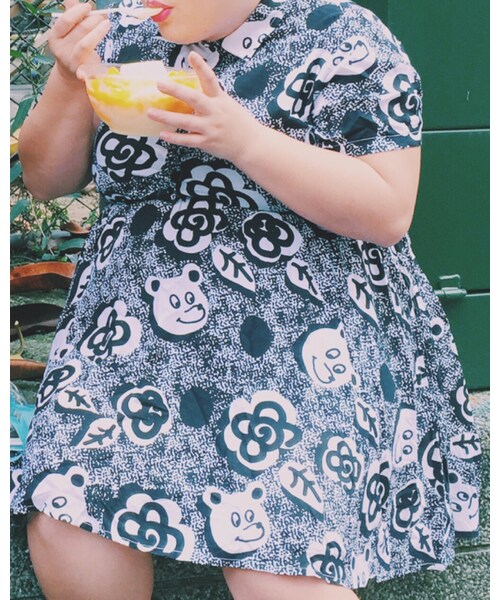 渡辺直美｜LAZY OAFのシャツワンピースを使ったコーディネート - WEAR