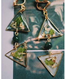 ASTER | lien(blue×gray)(イヤリング)