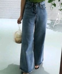 微辣牛仔裤 | 我姐给我的微喇牛仔裤(デニムパンツ)