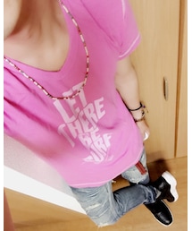 AKM×MARBLES | Tシャツ/カットソー