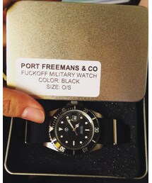 port freemans & co | アナログ腕時計