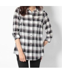 LAUTREAMONT | 麻混チェックシャツ(シャツ/ブラウス)