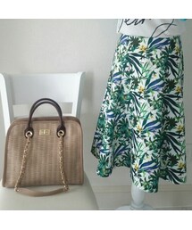 ＤＩＡＲＹ | ボタニカル柄フレアスカート(スカート)