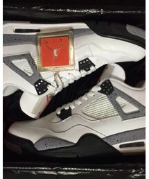 AIR JORDAN | NIKE AIRJORDAN 4 レトロOG セメント(スニーカー)