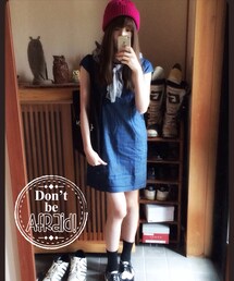 帽子屋 | ピンクニット帽(ニットキャップ/ビーニー)