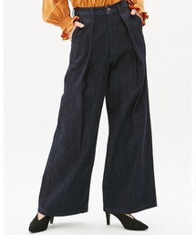 GU | バギージーンズ  ＸＬ(デニムパンツ)