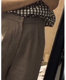 有點像脊椎側彎 | パンツ