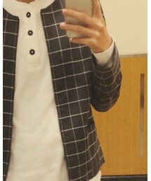 UNIQLO | ノーカラージャケット