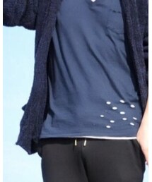 Ron Herman | Ron Herman×8100のダメージ加工Tシャツ(Tシャツ/カットソー)