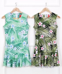 アロハクッション布ワンピース(ワンピース)