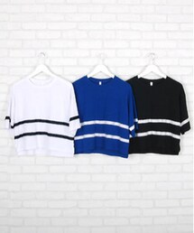 ラインテープマリンTシャツ(Tシャツ/カットソー)