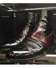 LOUIS VUITTON | LOUIS VUITTON バイカラーサイドジップブーツ(ブーツ)