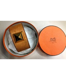 HERMES | HERMES　スタッズ　リザードブレス(ブレスレット)