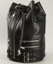 Saint Laurent | Saint Laurent Rider Medium Python-Print Bucket Bag(ショルダーバッグ)