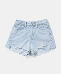 imvely | カットオフデニムショートパンツ(デニムパンツ)