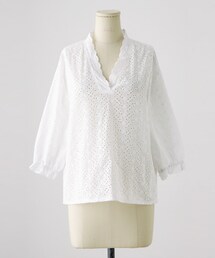 imvely |  パンチングレースブラウス(シャツ/ブラウス)