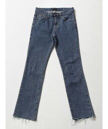 imvely | 裾カットオフデニムパンツ(デニムパンツ)