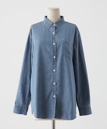 imvely | ルーズフィットデニムシャツ(シャツ/ブラウス)