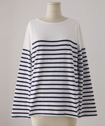 imvely | フィット勝負のボーダーTシャツ(Tシャツ/カットソー)