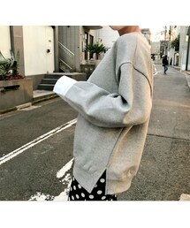 imvely | シャツポイントカフススウェット(スウェット)