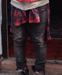 H&M | h&m スキニーパンツ
(デニムパンツ)