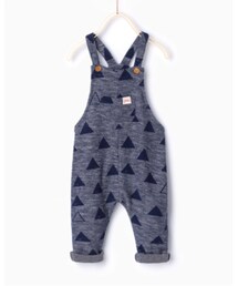 ZARA KIDS | トライアングル柄サロペット(サロペット/オーバーオール)