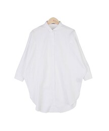 STYLENANDA | シンプルドルマンスリーブホワイトシャツ(シャツ/ブラウス)