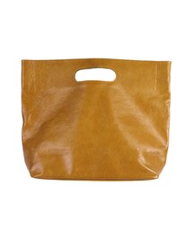 レザーシンプル手提げつきクラッチバッグ(クラッチバッグ)