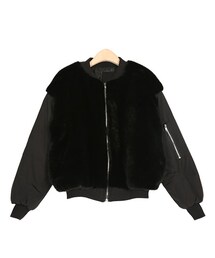 ファー切替パイロットブルゾン(ブルゾン)