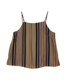 STYLENANDA | ストライプ柄Aラインキャミトップ(キャミソール)