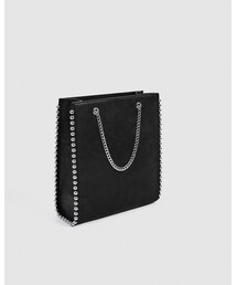 ZARA | スタッズ付き トートバッグ(バッグ)
