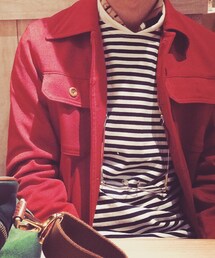 used | ボーダーカットソー(Tシャツ/カットソー)