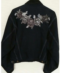 KENZO | KENZO JEANS 刺繍デニムジャケット(デニムジャケット)