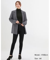 GU | ハイウエストスキニージーンズ / 58(デニムパンツ)